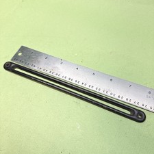 Early Brass Jaguar Xke E Type Straight Demister Vent Bezel 8