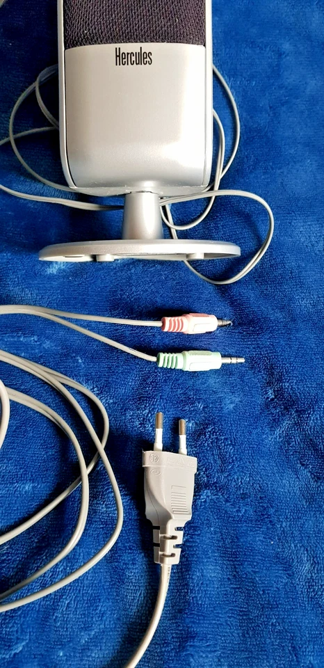 Hercules PC-Lautsprecher Typ XPS 2.010 Silber/Schwarz - Bild 4 von 4