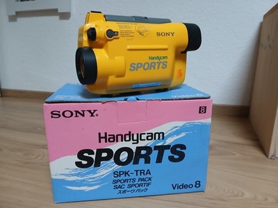 Sony SPK-TR1 Sport Unterwasser Video8 Handycam Hülle Plus Sony CCD-TR75E Video8 