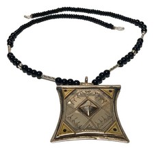 Handcrafted African Tuareg Berber Necklace Pendant Ethnic Tribal Jewelry