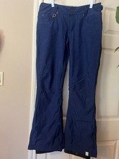 Roxy Women's Snow Pants - Size Large - Blue - Insulated  Waterproof