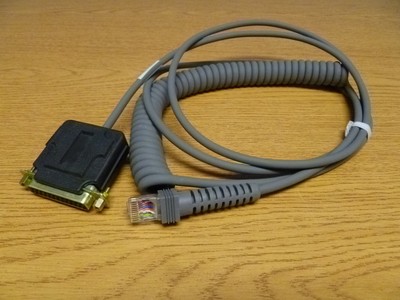 Datalogic 8-0466-11 PSC Duet/VS800 Cable 12' Coil Keyboard Wedge 25D-RJ45 G16
