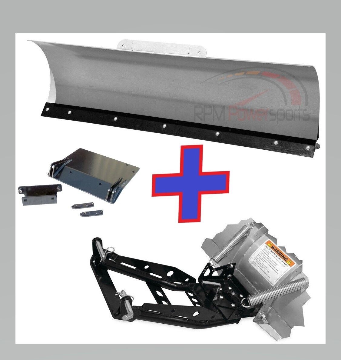 KFI Kawasaki UTV 3010 Mule 4X4 20012008 UTV 60" Snow Plow Combo Kit