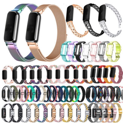 Nylon/Leder/Silikon Armband Für Fitbit Inspire 3 Metall Milanese Loop Ersatzband