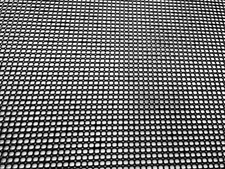 BLACK VINYL COATED mesh 1/8" HOLES 59" outdoor rated  3 yards total in 2 pieces