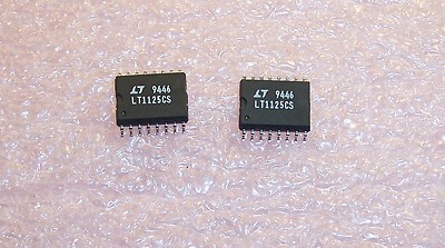 QTY (10) LT1125CSW LINEAR TECH SOIC-16W SMD QUAD HIGH SPEED PRECISION OP-AMP
