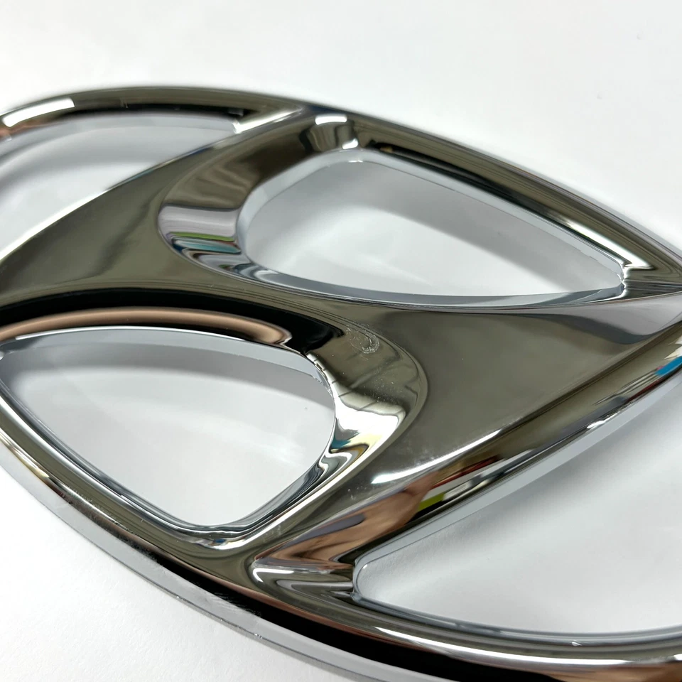 Emblema logotipo H grade capô frontal 1x 863533X000 para 2011 2012 2013 Hyundai Elantra - Imagem 2 de 4