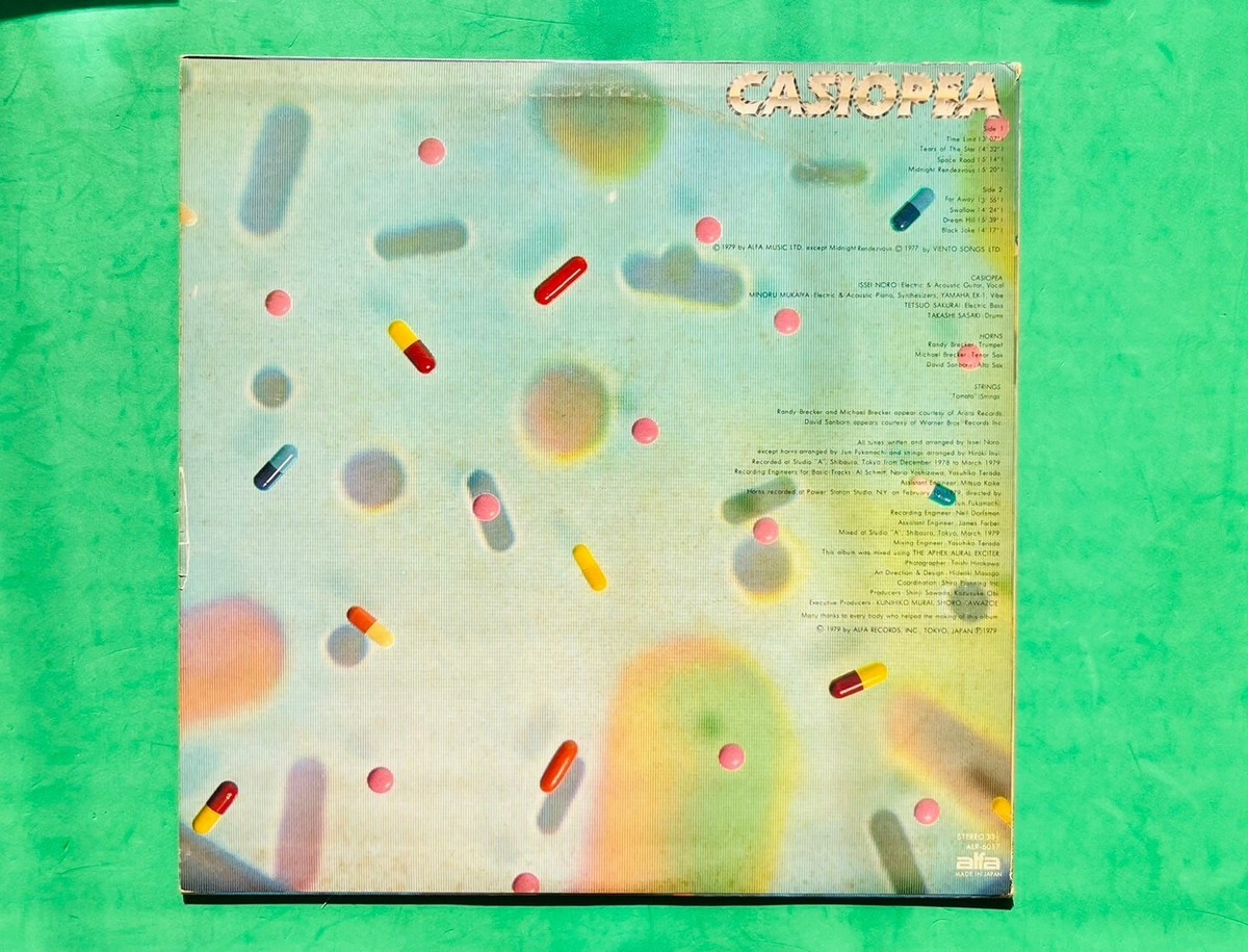 ミュージック CASIOPEA Limited Editionalal collection Casiopea Detail Of Flowers LD Laserdisc Japan PCLP-00619