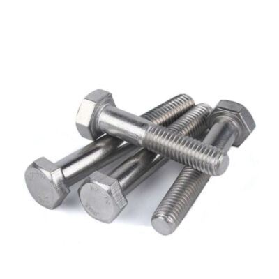 Sechskantschraube V2A M8 Schaft DIN 931 M 8 x 35 - 200 mm Edelstahl Teilgewinde