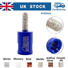 Diamond Finger Bit Mortar Raking Bit M14 Grinder Ø8x25mm for Brick Stone Masonry