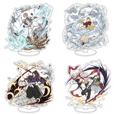Demon Slayer Figure Model Plate Acrylic Standing Sign Anime Decor Cosplay Gift