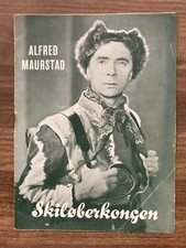 Programma cinematografico danese Trysil-Knut Alfred Maurstad Eva Sletto Karl ...