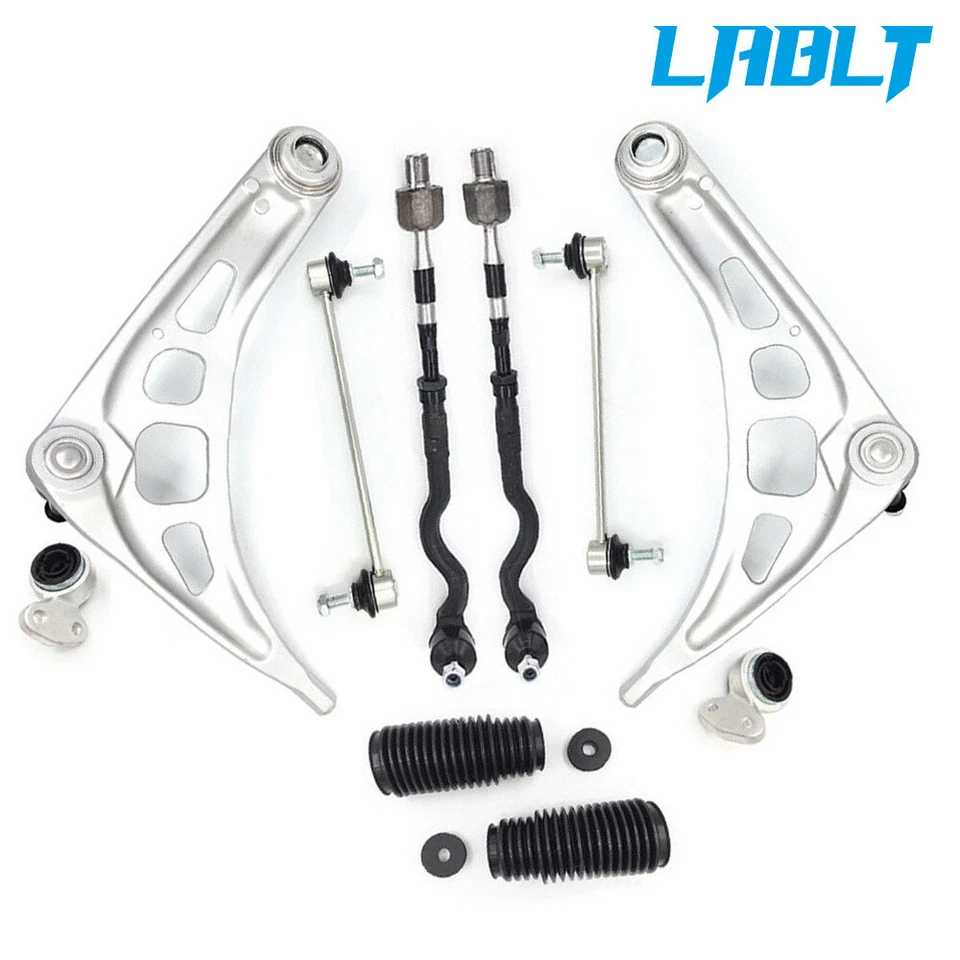 LABLT Control Arm Ball Joint Sway Bar Tie Rod Boot Kit For 2001-2005 BMW 320i - Image 4 of 4