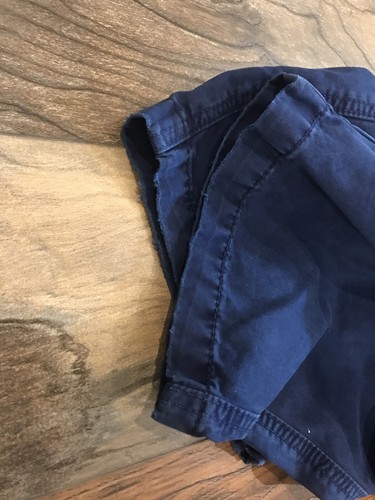 Abercrombie & Fitch shorts blue (kids 14 years) natural wear look - Picture 12 of 12