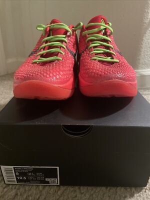 Kobe 6 Reverse Grinch Size 9 Men s Slightly Used