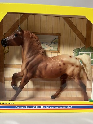 Breyer Classic Chestnut Blanket Appaloosa # 659   2001 NIB - Black Beauty Mold 