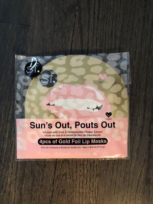 x2 Fabfitfun Set of 4 sfGlow Sun s Out Pouts Out Lip Mask