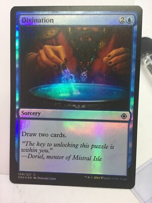 1X FOIL DIVINATION 109/221 Magic The Gathering 2016 NM/ Mint TCG