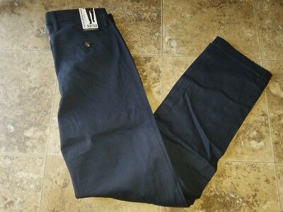 Nwt Mens Nick Graham Everywhere Stretch Modern Fit Navy Blue Pants Slacks 32W32L