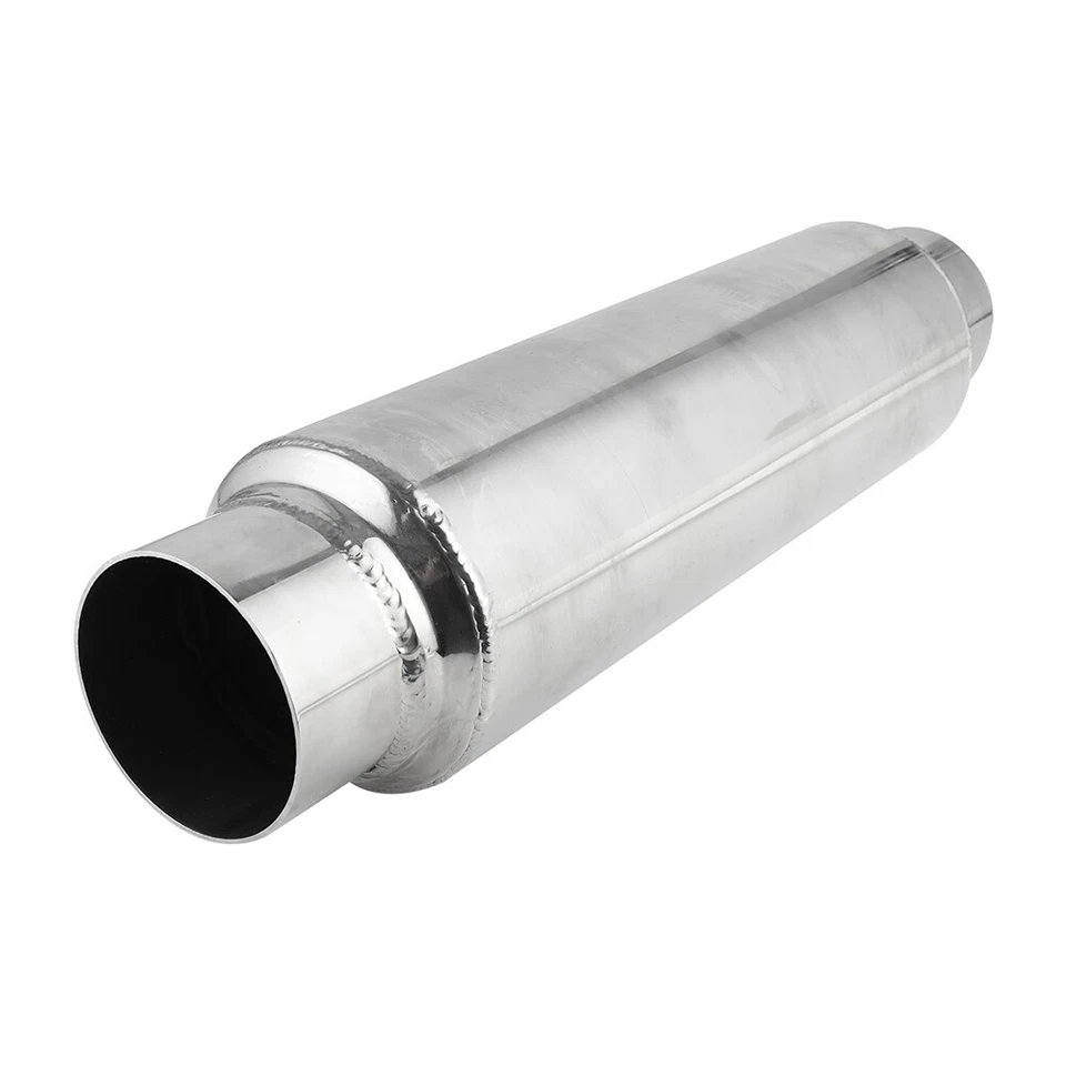 Silenciador resonador escape entrada/salida 2,5" para Chevy Express 2500 1500 2003-2014 Foto 4 de 4