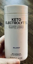 Keto Electrolytes, Ketogenic Formula, 180 Capsules ex 2026