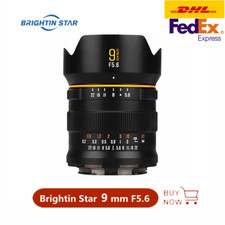 Brightin Star 9mm F5.6 Full Frame Manual Lens Fr Sony E Canon RF Nikon Z Leica L