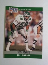 SETH JOYNER 1990 PRO SET FOOTBALL CARD # 609 C7663