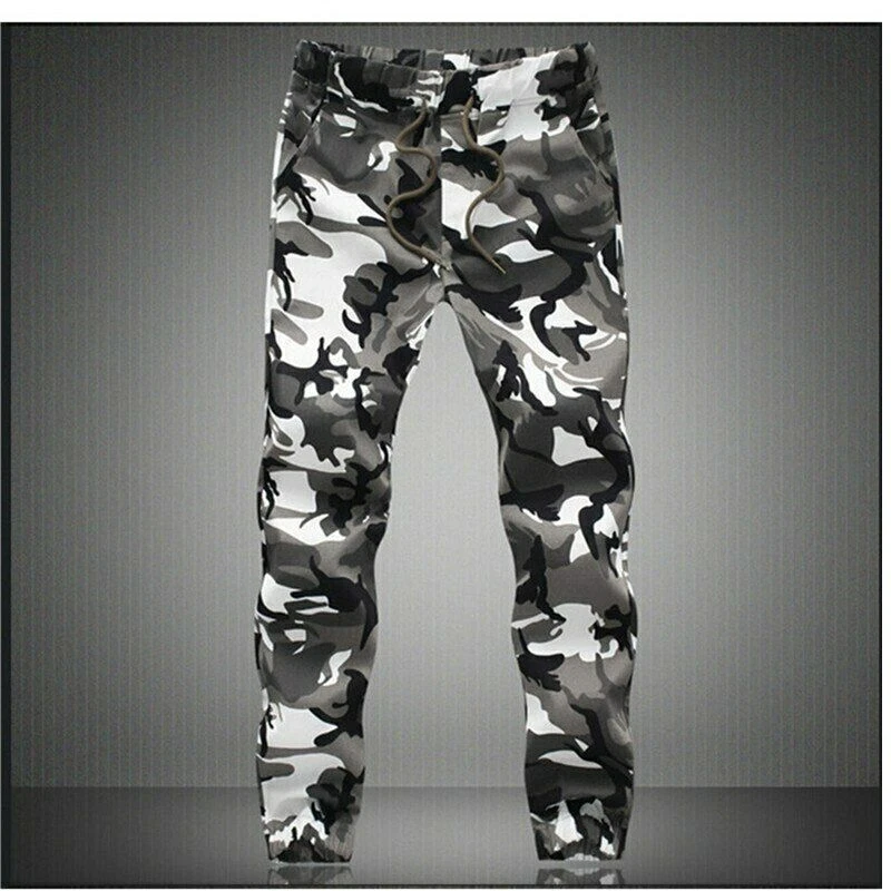 Pantalones militares de camuflaje para hombre, pantalón bombacho