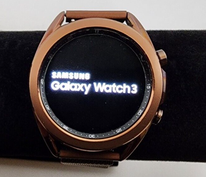 Samsung galaxy watch 3(021C) 41mm stainless steel gorilla glass