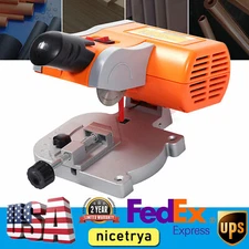 Mini Bench Saw Set Wood Brass Cut-off Machine Metal Cutting Tool Highly Precise