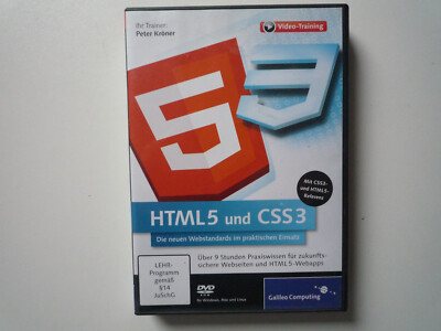 HTML 5 und CSS3 - Die neuen Webstandards im praktischen Einsatz - PC - DVD-Room