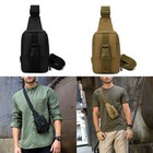 Men's Sport Chest Bag Mini Small Sling Bag Pack Hiking Shoulder Crossbody Bag 