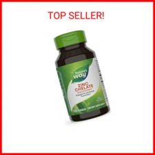 Nature's Way Zinc Chelate, Supports Immune Function* 30 mg per serving, 100 Caps