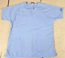 Cherokee 4700 light blue women's 3 pocket scrub top size XS