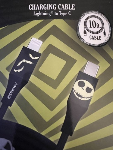 Disney Tim Burton’s The Nightmare Before Christmas Ladekabel 10 Fuß Kabel - Bild 3 von 5