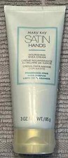 Mary Kay Satin Hands Nourishing Shea Cream Fragrance Free 3 oz Bottle NEW