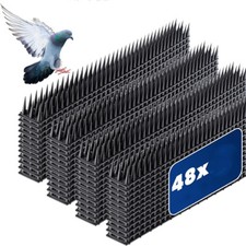 10m 20m Bird Spikes for Anti Pigeons Spikes to Keep Bird Cat Away, Fence Spikes