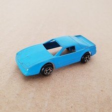 Vintage Tootsie Toy Pontiac Car Diecast Blue Tootsietoy Tootsie Tootsieto
