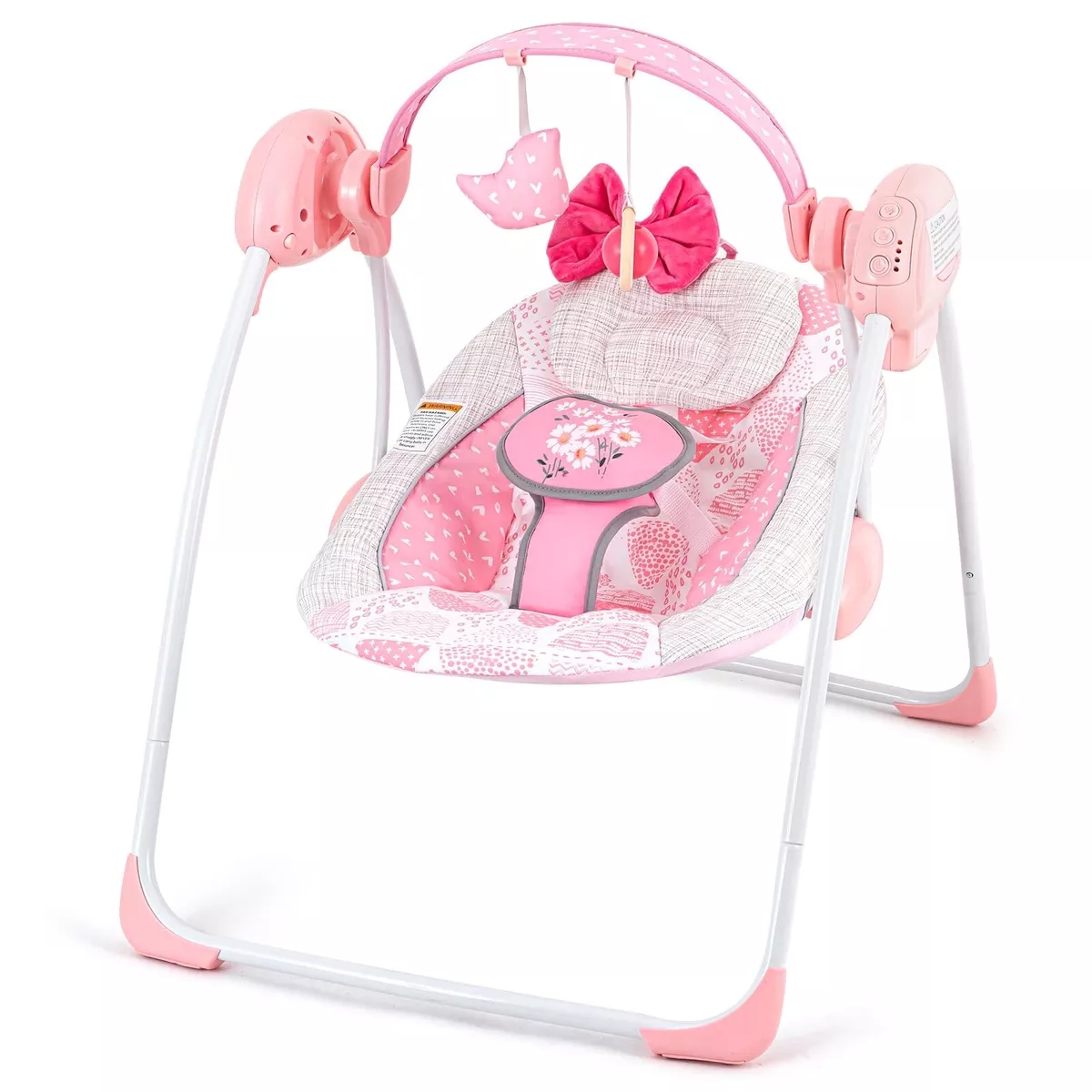 Baby girl portable swing top