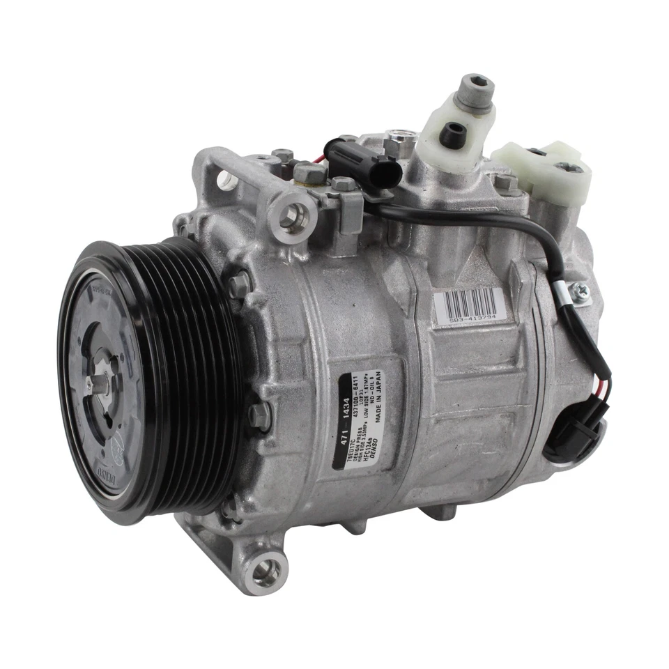 Compressor AC com embreagem DENSO 471-1434 para Dodge MB Sprinter 2500 3500 3.0L - Imagem 2 de 4