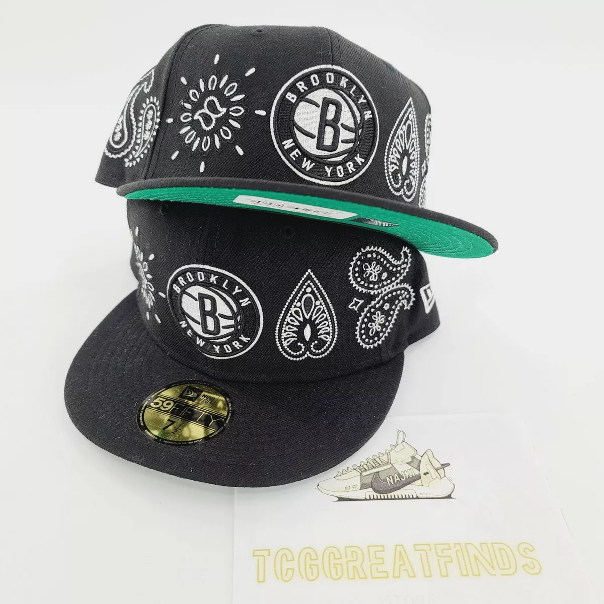 帽子NEW ERA NBA 59FIFTY Paisley Elements ブルッ