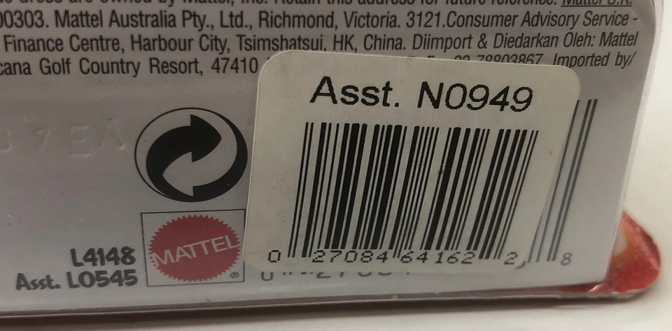 Coches Disney Pixar RPM #64 Mattel sellados - TCCCX Foto 2 de 3