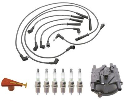 Ignition Wires Cap & Rotor Spark Plugs Fits Toyota 4Runner 3.0L V6 1988-1991
