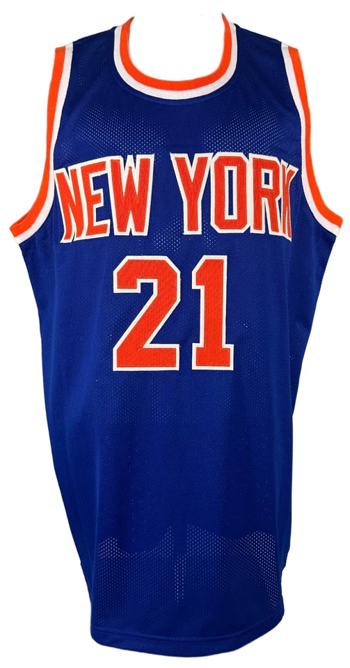 Charlie Ward autographed signed jersey NBA New York Knicks JSA COA - Image 3 of 4