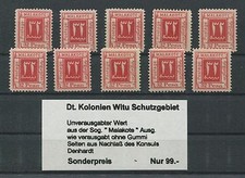 DT. KOLONIEN MALAKOTE 32 PESA unverausgabter Wert (*) 10 St&uuml;ck G&Uuml;NSTIG!! m339