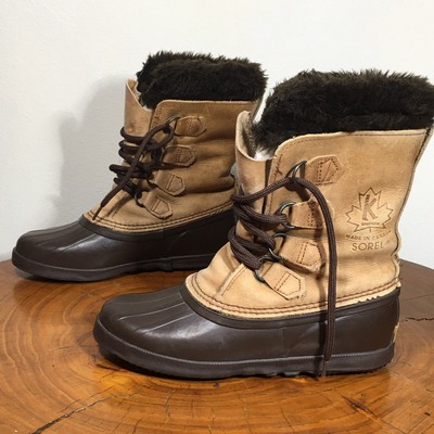 sorel felt lined boots