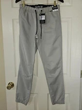 Hurley Mens Sandstorm Off Duty Heather Twill Joggers Lightweight Breathable Sz.S