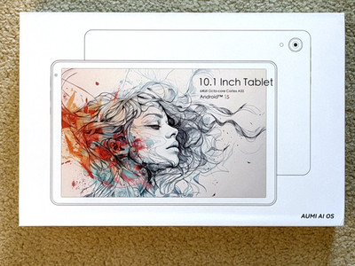 10.1'' Android 15 Tablet with Octa-Core Processor, 24GB Ram 128 ROM
