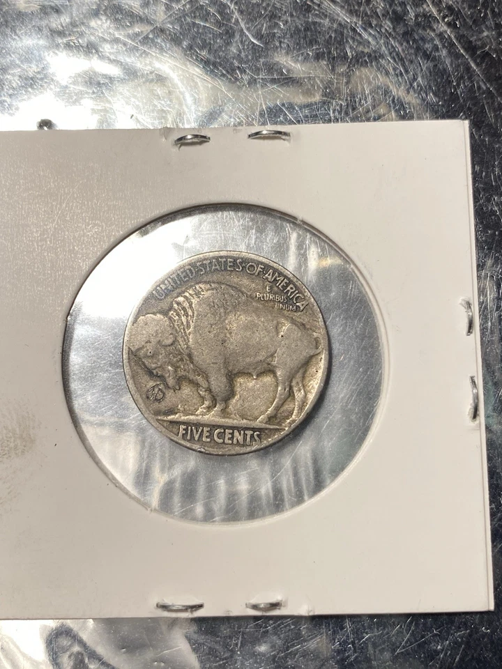 ¡Cráneo de níquel Hobo grabado a mano 1924!!! Foto 3 de 3