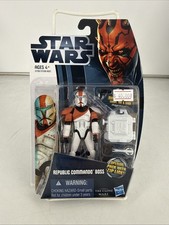 Star Wars 3.75    Hasbro The Clone Wars Republic Commando Boss CW11 NIB